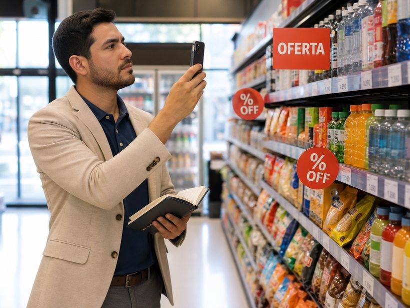Captura de descuentos y % OFF