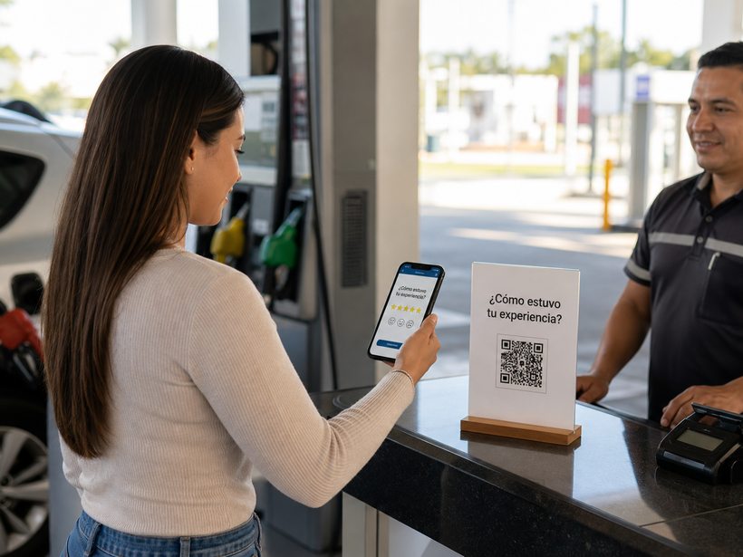 Voz del Cliente en una estación de servicio