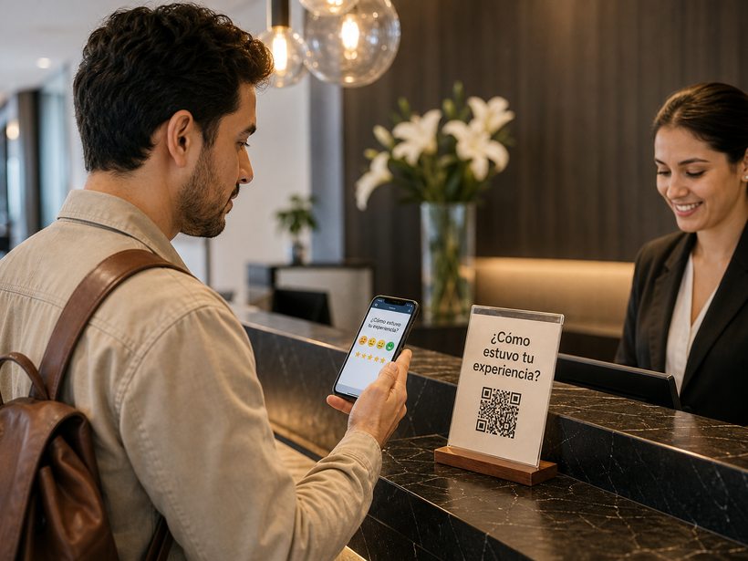 Voz del Cliente en un hotel