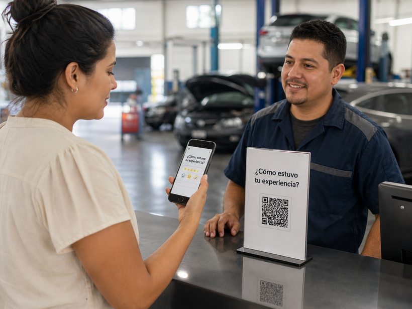 Voz del Cliente en un taller